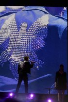 Amerikanische Schauspieler und Sänger David Hasselhoff gastiert auf seiner "30 Jahre „Looking for Freedom“"-Jubiläumstournee in der Arena Oberhausen (© Thomas Brill)